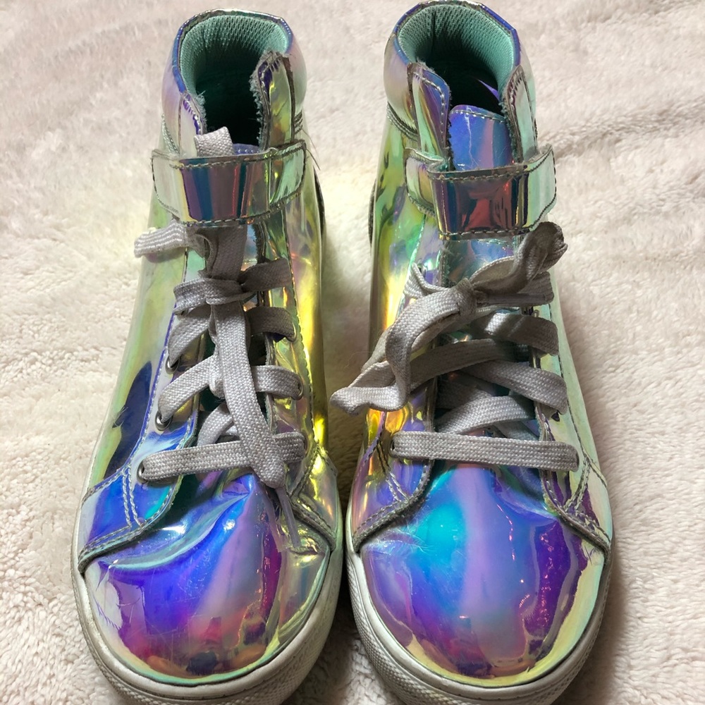 Iridescent Translucent Sneakers!